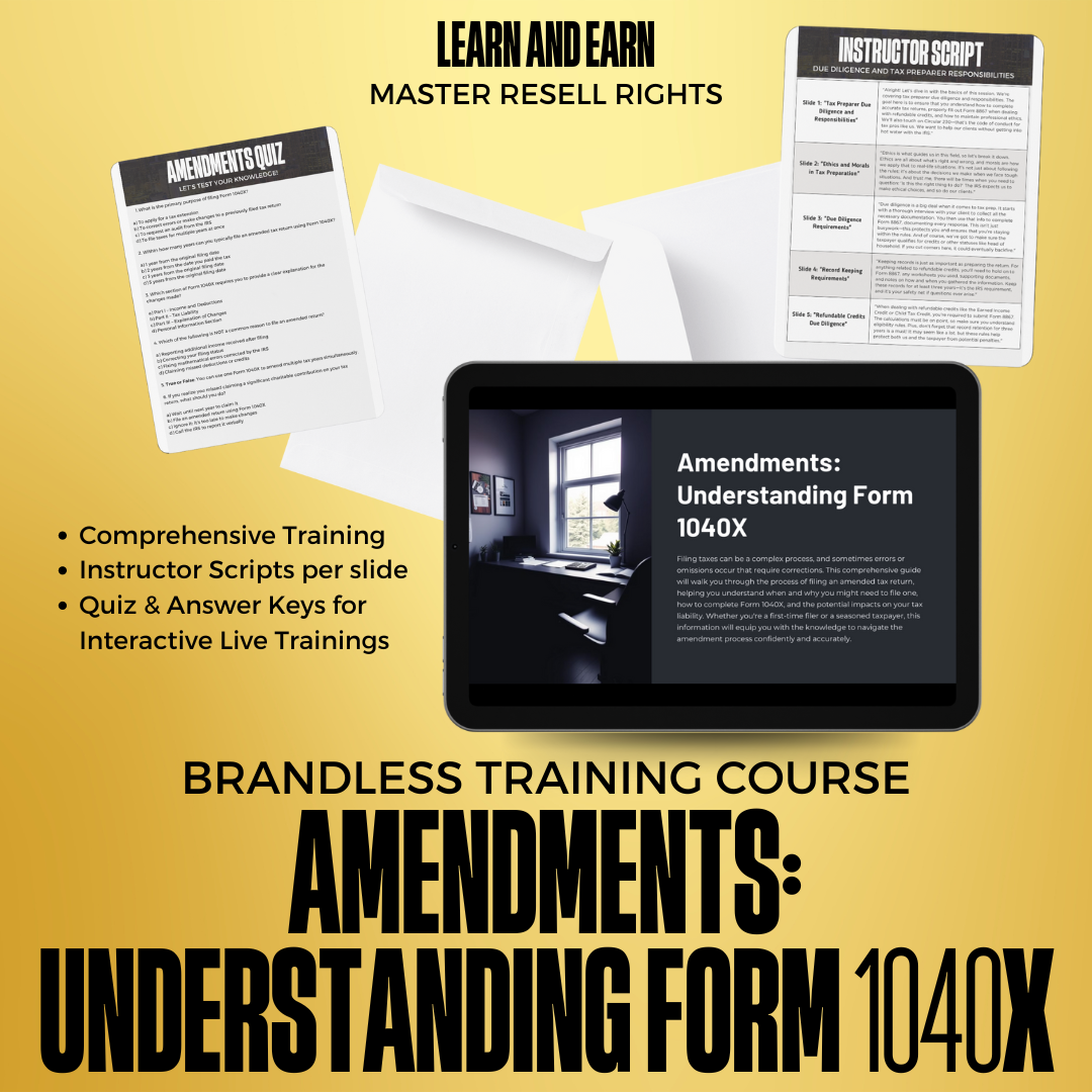 amendments-understanding-form-1040x-training-with-master-resell-rights